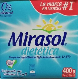 Margarina Light Mirasol 500g